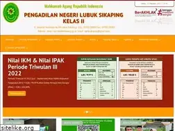 Sites similar to pn-lubuksikaping.go.id