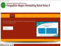 Sites similar to pn-mandailingnatal.go.id