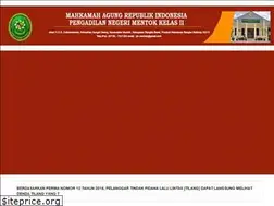 Sites similar to pn-mentok.go.id