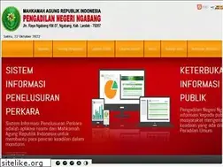 Sites similar to pn-ngabang.go.id
