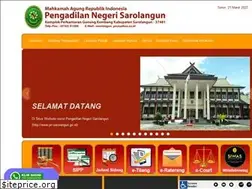 Sites similar to pn-sarolangun.go.id