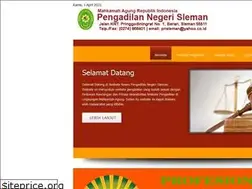 Sites similar to pn-sleman.go.id