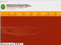 Sites similar to pn-tahuna.go.id