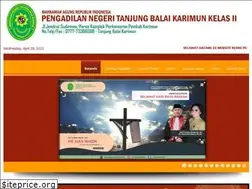 Sites similar to pn-tanjungbalaikarimun.go.id
