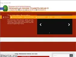 Sites similar to pn-tilamuta.go.id