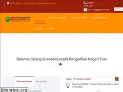 Sites similar to pn-tual.go.id