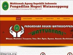 Sites similar to pn-watansoppeng.go.id