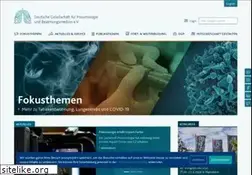 Sites similar to pneumologie.de