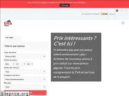Sites similar to pneus-giga.be