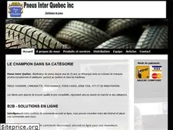 Sites similar to pneus-inter-quebec.com