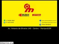 Sites similar to pneusmairipora.com.br