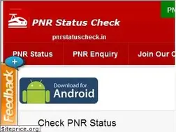 Sites similar to pnrstatuscheck.in