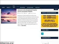 Sites similar to poashadybrook.com