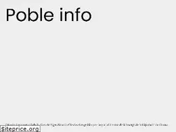 Sites similar to poble.co
