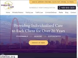 Sites similar to poblenzlaw.com