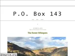 Sites similar to pobox143.com