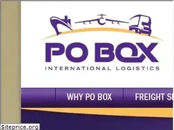 Sites similar to poboxcargo.com