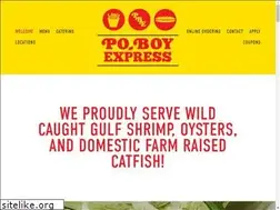 Sites similar to poboyexpress.com