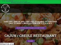 Sites similar to poboyscreole.com