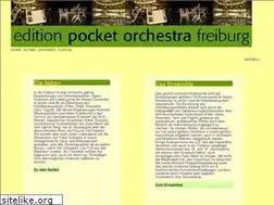 Sites similar to pocket-orchestra.de