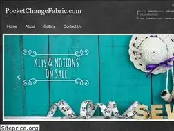 Sites similar to pocketchangefabric.com