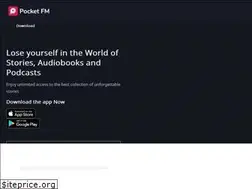 Sites similar to pocketfm.in