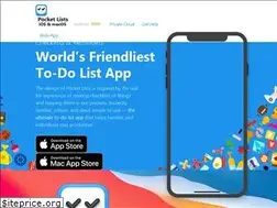 Sites similar to pocketlists.com