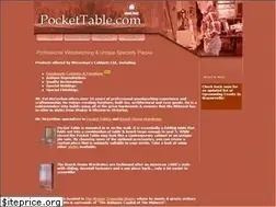 Sites similar to pockettable.com