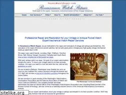 Sites similar to pocketwatchrepair.com