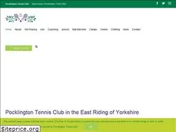 Sites similar to pocklingtontennis.com