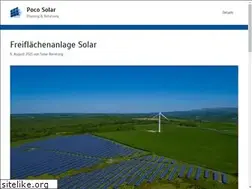 Sites similar to poco-solar.de