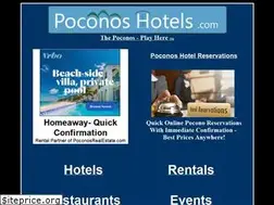 Sites similar to poconoshotels.com