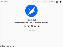 Sites similar to podalirius.net