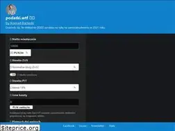 Sites similar to podatki.wtf