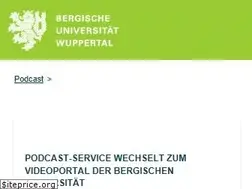 Sites similar to podcast.uni-wuppertal.de
