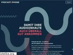 Sites similar to podcast2phone.de
