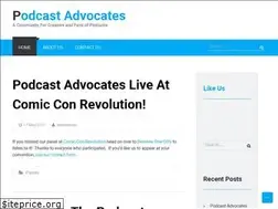 Sites similar to podcastadvocates.com