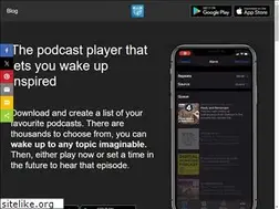 Sites similar to podcastalarm.app