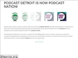 Sites similar to podcastdetroit.com