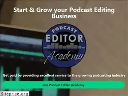 Sites similar to podcasteditoracademy.com