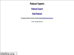 Sites similar to podcastexperts.com