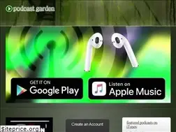 Sites similar to podcastgarden.com