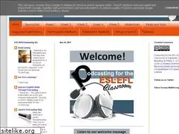 Sites similar to podcastingevo2012.blogspot.com