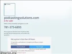 Sites similar to podcastingsolutions.com
