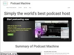 Sites similar to podcastmachine.com