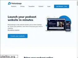 Sites similar to podcastpage.io