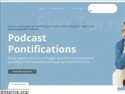 Sites similar to podcastpontifications.com