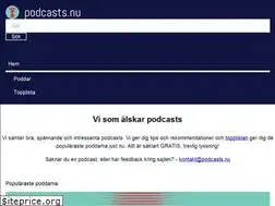 Sites similar to podcasts.nu