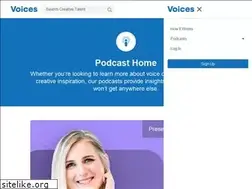 Sites similar to podcasts.voices.com