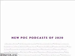 Sites similar to podcastsincolor.com